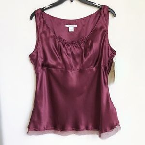 💋✨Delicate Silk Sleeveless Blouse✨💋